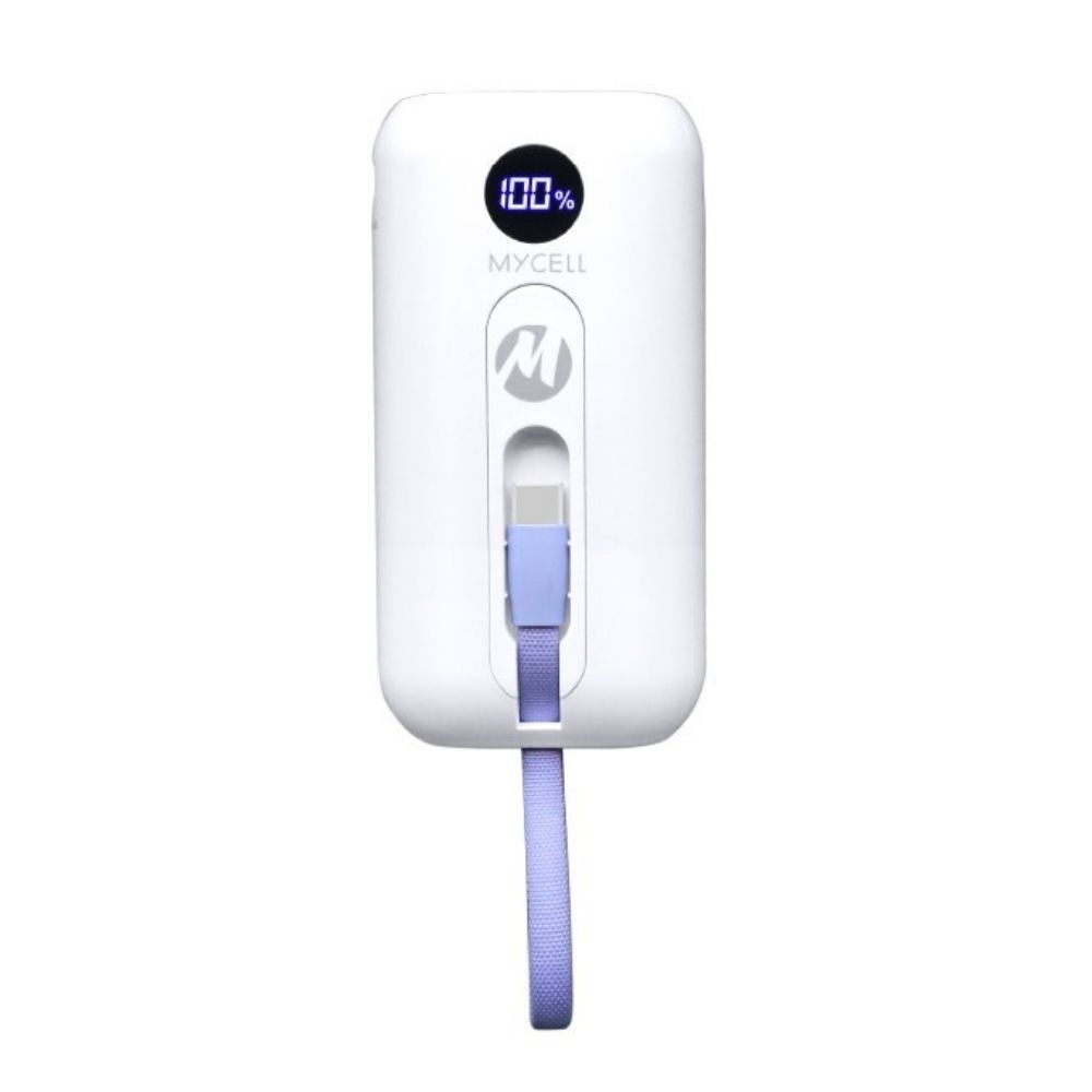 MYCELL Mini Air Pro 10000 mAh 快充 自帶線 充電器 行動電源 iPhone 16 17-細節圖2
