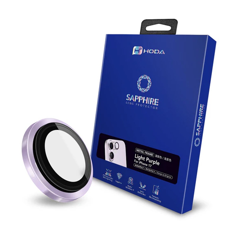 HODA 藍寶石 鏡頭 保護貼 鏡頭貼 附上 貼膜神器 2顆 1組  iPhone 17-規格圖11