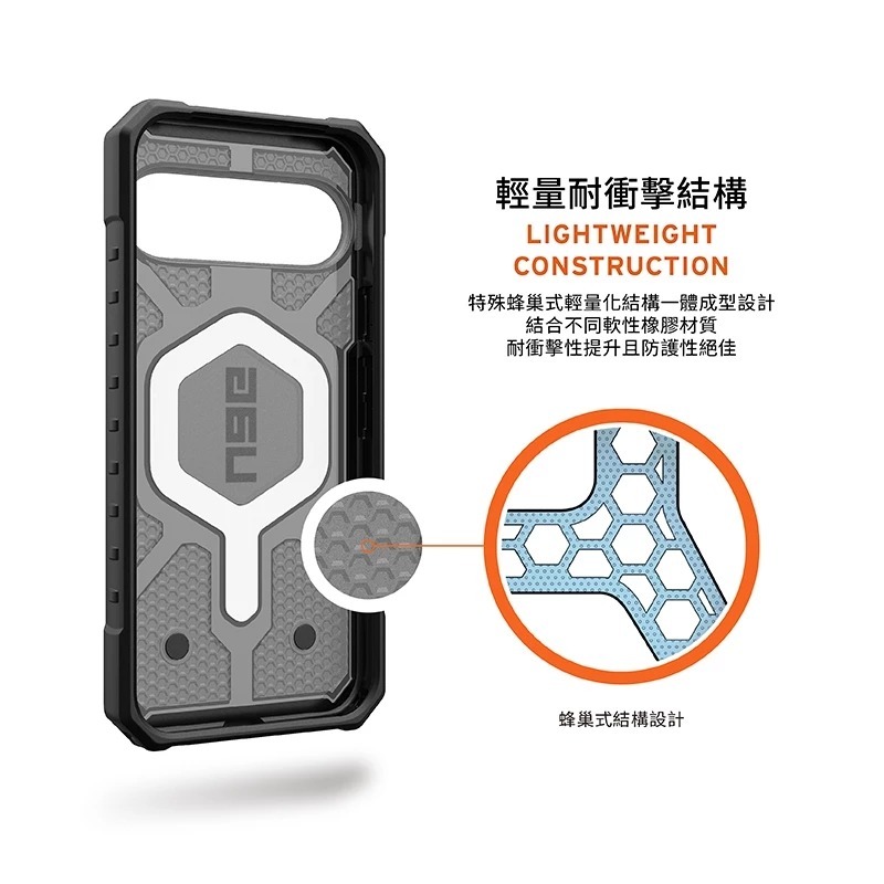 UAG  磁吸 經典 耐衝擊 防摔殼 手機殼 保護殼 透黑 MagSafe Google Pixel 10 Pro XL-細節圖11