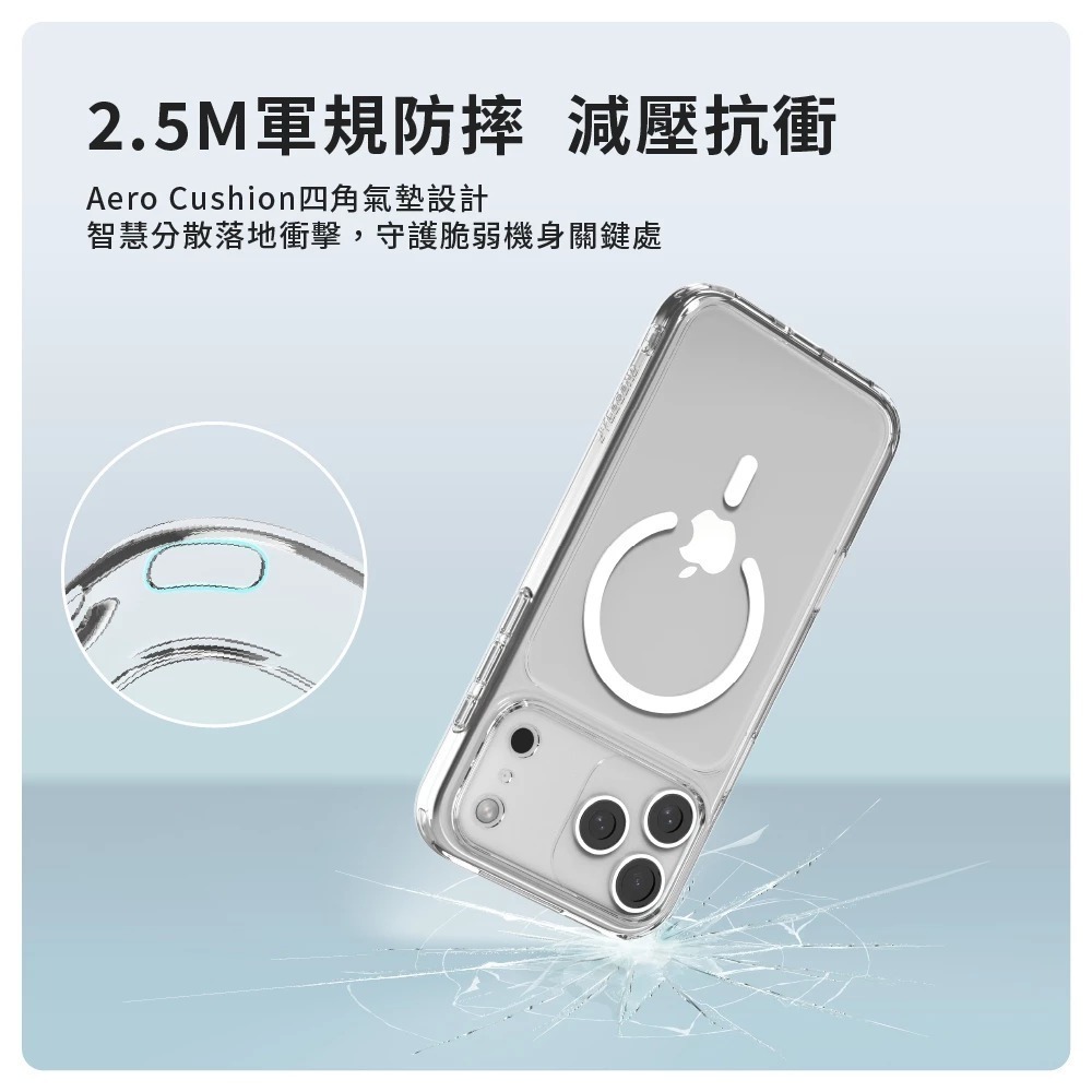 JTLEGEND 減震 防摔殼 磁吸 保護殼 按鍵版  手機殼 iPhone 17 Air Pro Max-細節圖5
