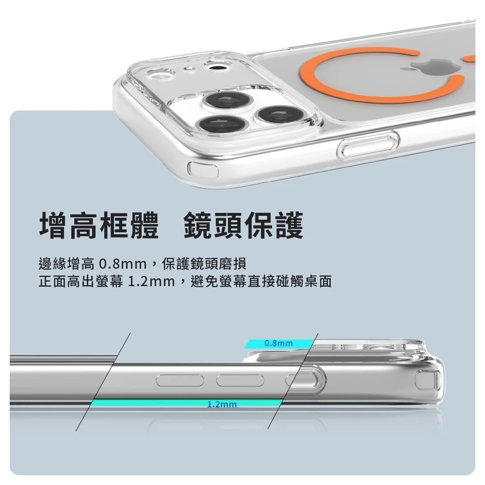 JTLEGEND 減震 防摔殼 磁吸 保護殼 按鍵版  手機殼 iPhone 17 Air Pro Max-細節圖7