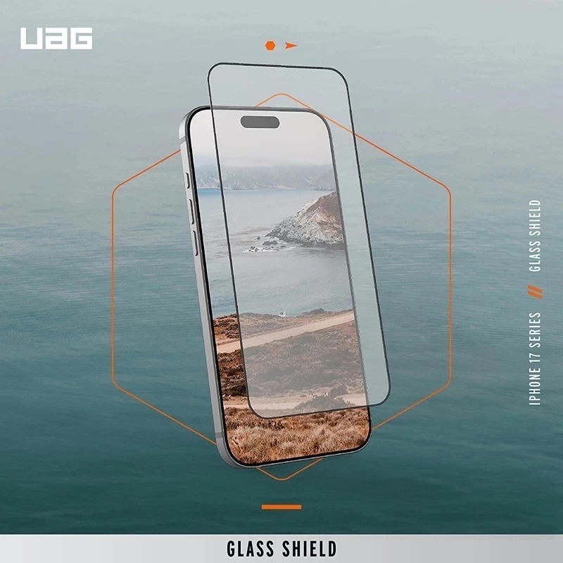 UAG 2.5D 滿版 鋼化 玻璃 9H 保護貼 螢幕 保護貼 玻璃貼 iPhone 17 Air Pro Max-細節圖6