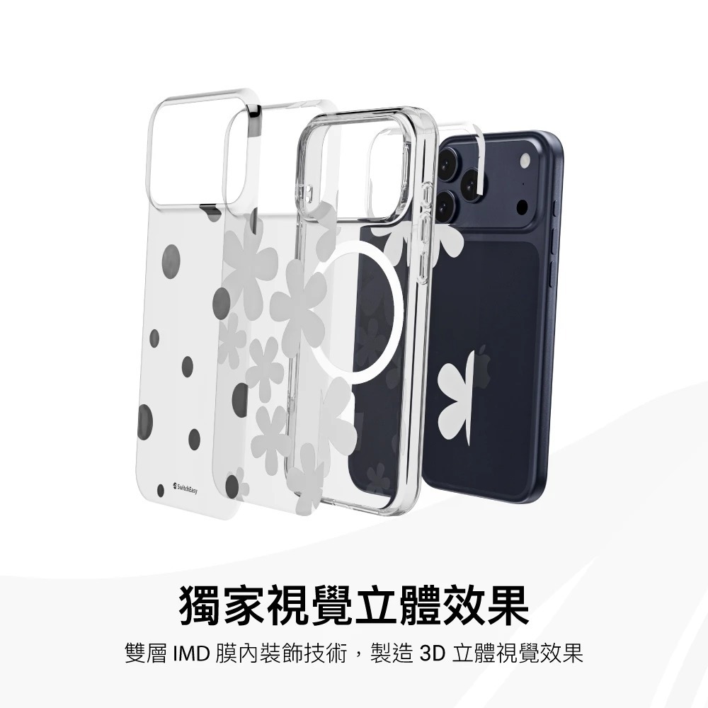 SwitchEasy 魚骨牌 Fleur M 花卉系列 防摔殼 手機殼 iPhone 17 Air Pro Max-細節圖3