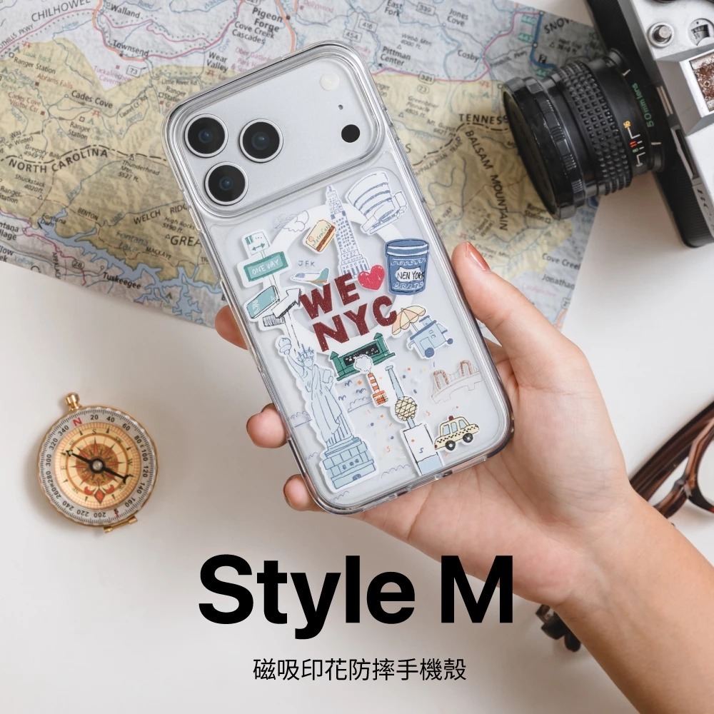 SwitchEasy Style M 印花 防摔殼 手機殼 MagSafe iPhone 17 Air  Pro Max-細節圖8