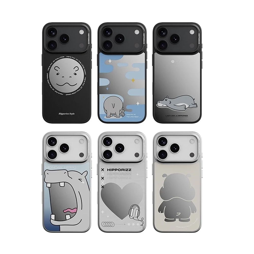Hipporizz Mirra 鏡面 磁吸殼 支架 Magsafe 防摔殼 手機殼 iPhone 17 Pro Max-細節圖2