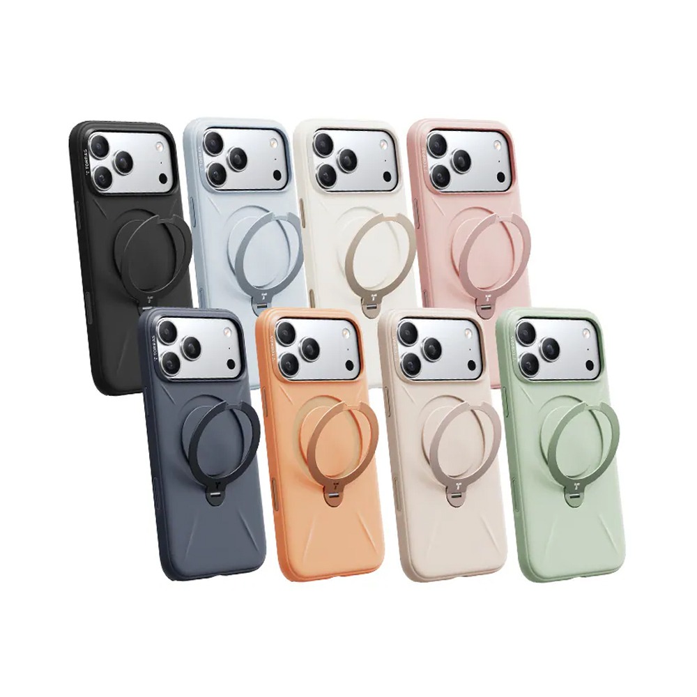 TORRAS Ostand 保護殼 相機按鍵 旋轉 支架 防摔殼 手機殼 iPhone 17 Pro Max-細節圖2