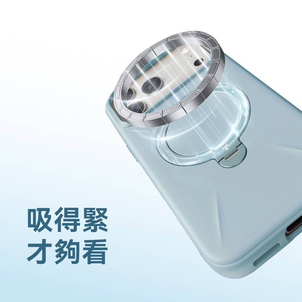 TORRAS Ostand 保護殼 相機按鍵 旋轉 支架 防摔殼 手機殼 iPhone 17 Pro Max-細節圖9