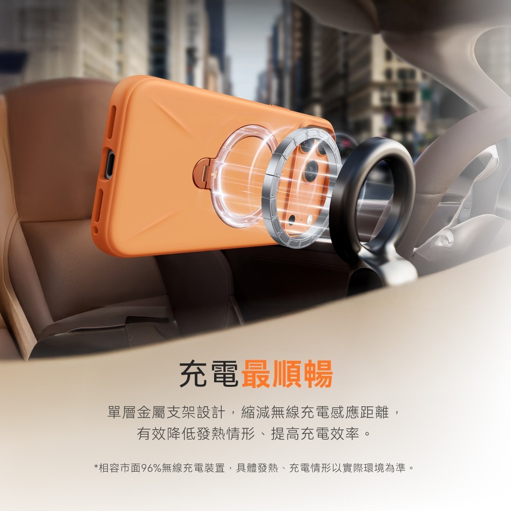 TORRAS Ostand 保護殼 相機按鍵 旋轉 支架 防摔殼 手機殼 iPhone 17 Pro Max-細節圖11