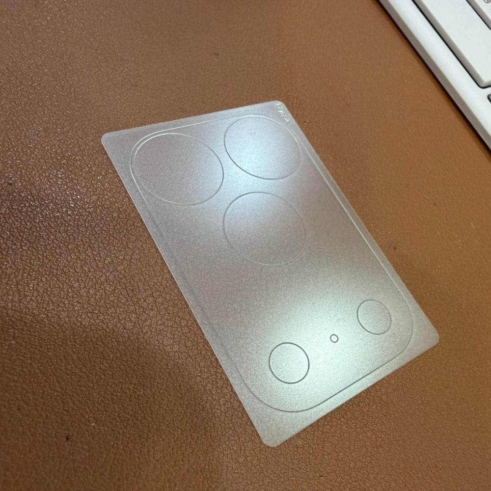 霧面 鏡頭底座貼 一片