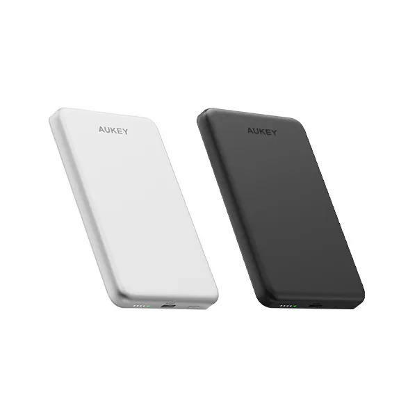 AUKEY M5000 5000mAh Qi2 磁吸 超薄 行動電源 MS07 適 iPhone 17 16 15-細節圖2