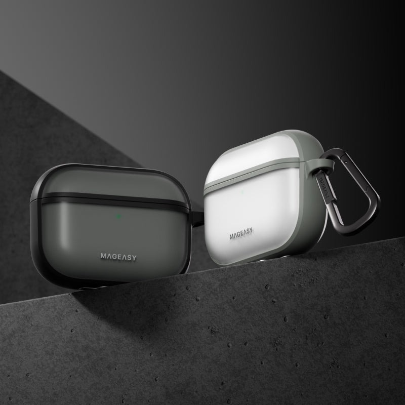 Mageasy Roam 城市漫遊 霧透 保護殼 耳機殼 防摔殼 Apple AirPods Pro 3-細節圖4