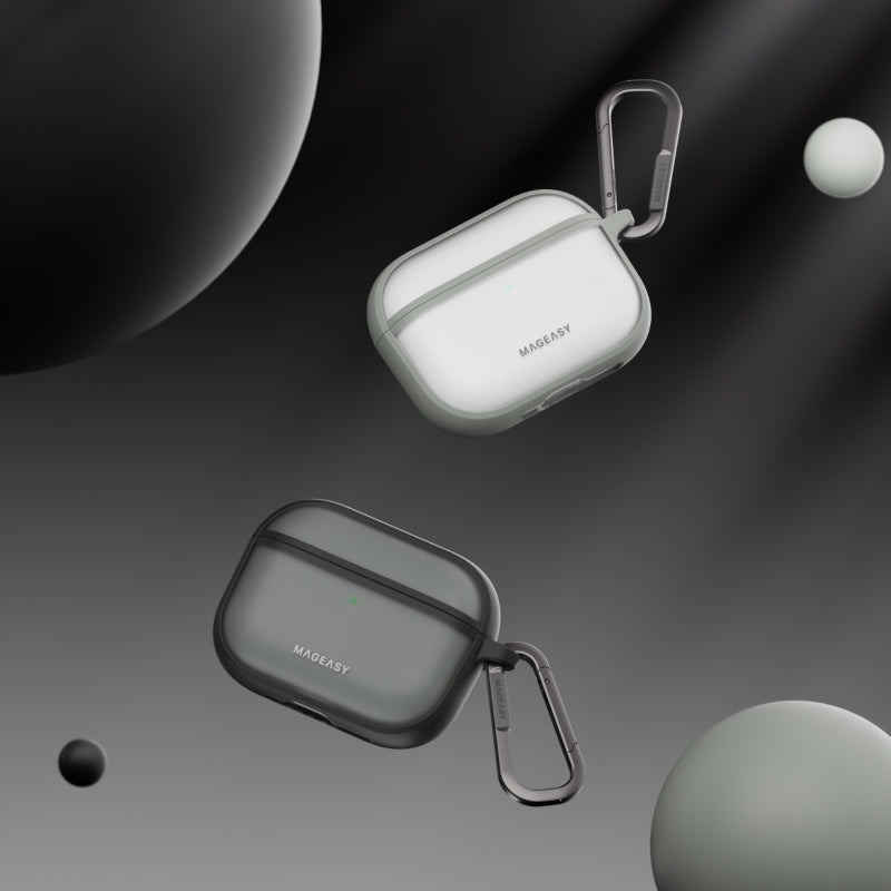 Mageasy Roam 城市漫遊 霧透 保護殼 耳機殼 防摔殼 Apple AirPods Pro 3-細節圖5