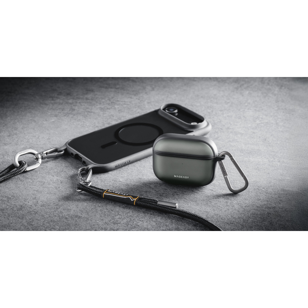 Mageasy Roam 城市漫遊 霧透 保護殼 耳機殼 防摔殼 Apple AirPods Pro 3-細節圖7