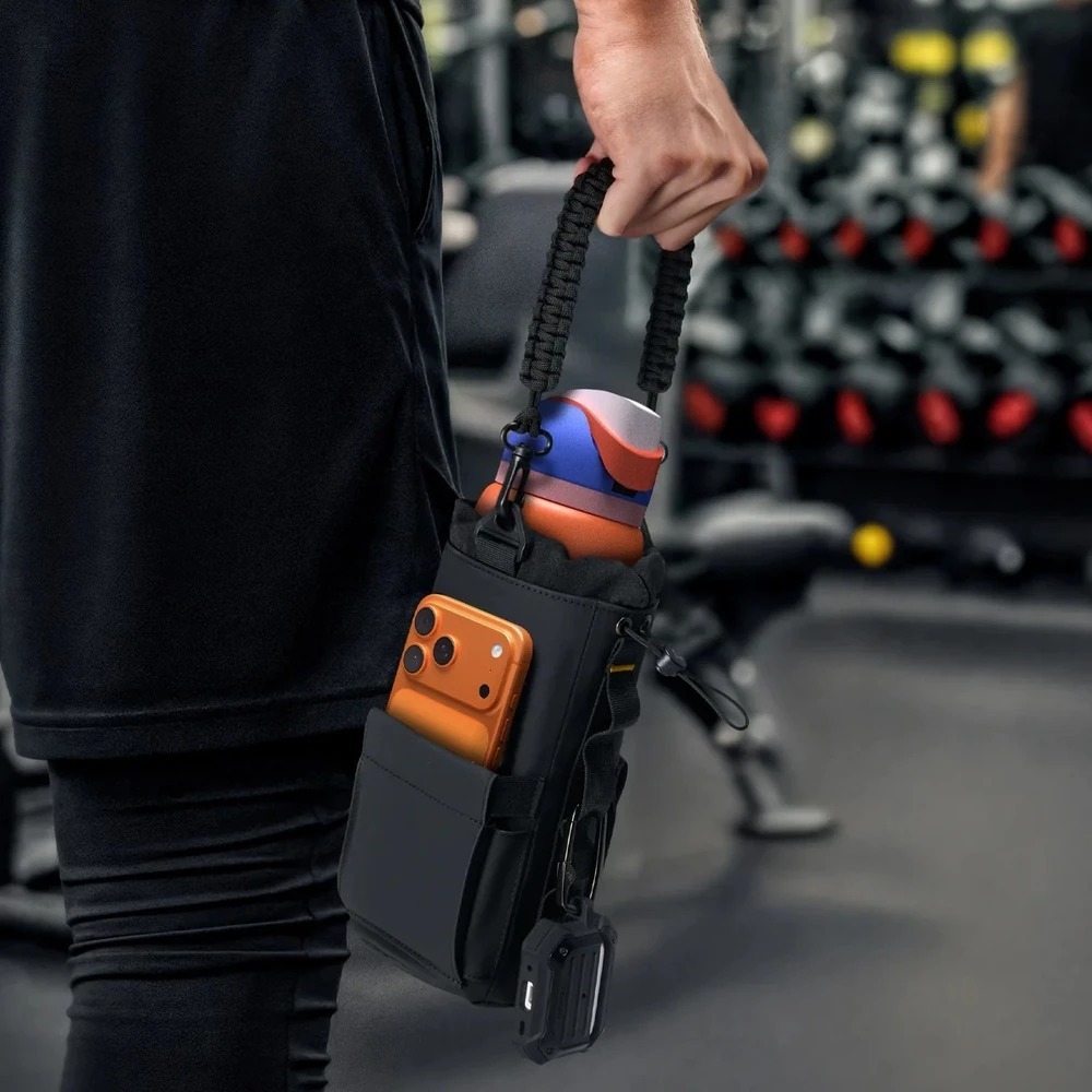 Spigen Tumbler Bag LF500 D型環 多功能 磁吸 水壺袋 MOLLE 系統-細節圖4