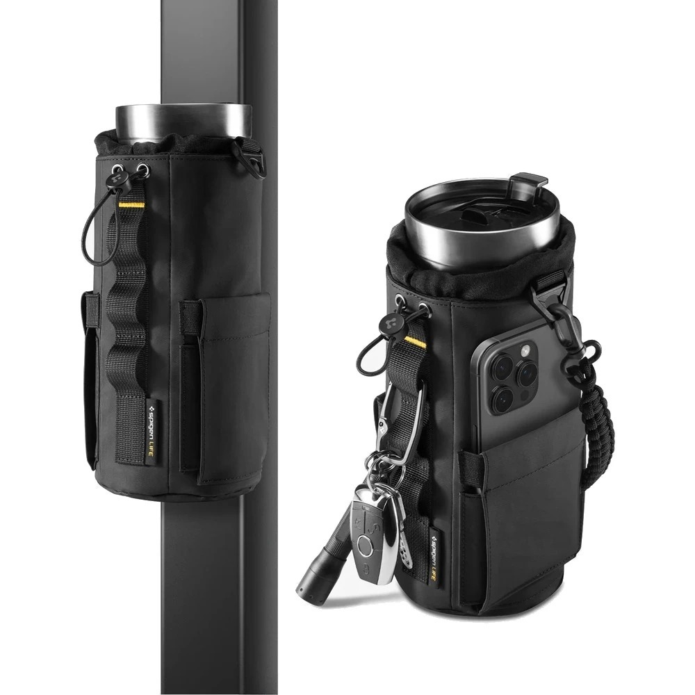 Spigen Tumbler Bag LF500 D型環 多功能 磁吸 水壺袋 MOLLE 系統-細節圖6