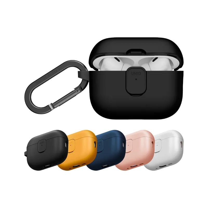 UNIQ Clyde 卡扣式 雙料 保護套 耳機殼 保護殼 防摔殼 附登山扣 AirPods Pro 3-細節圖2