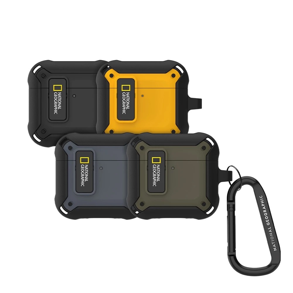 國家地理 National Geographic 卡扣式 磁吸 耳機殼 保護殼 AirPods Pro 2 3 4-細節圖2