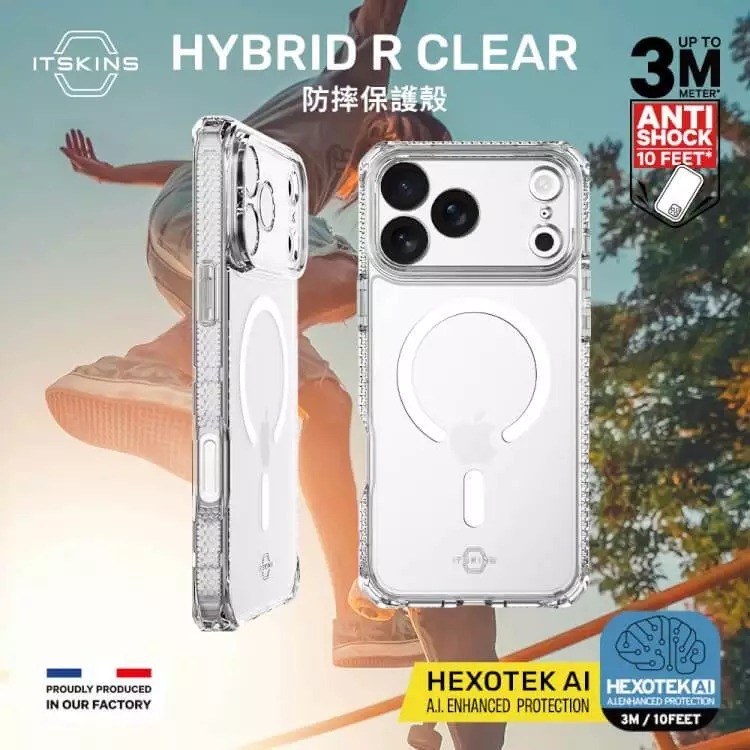 ITSKINS HYBRID 手機殼 防摔殼 保護殼 磁吸 MagSafe iPhone 17 Air Pro Max-細節圖3