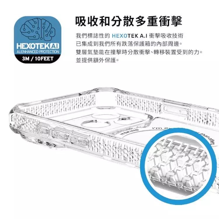 ITSKINS HYBRID 手機殼 防摔殼 保護殼 磁吸 MagSafe iPhone 17 Air Pro Max-細節圖6