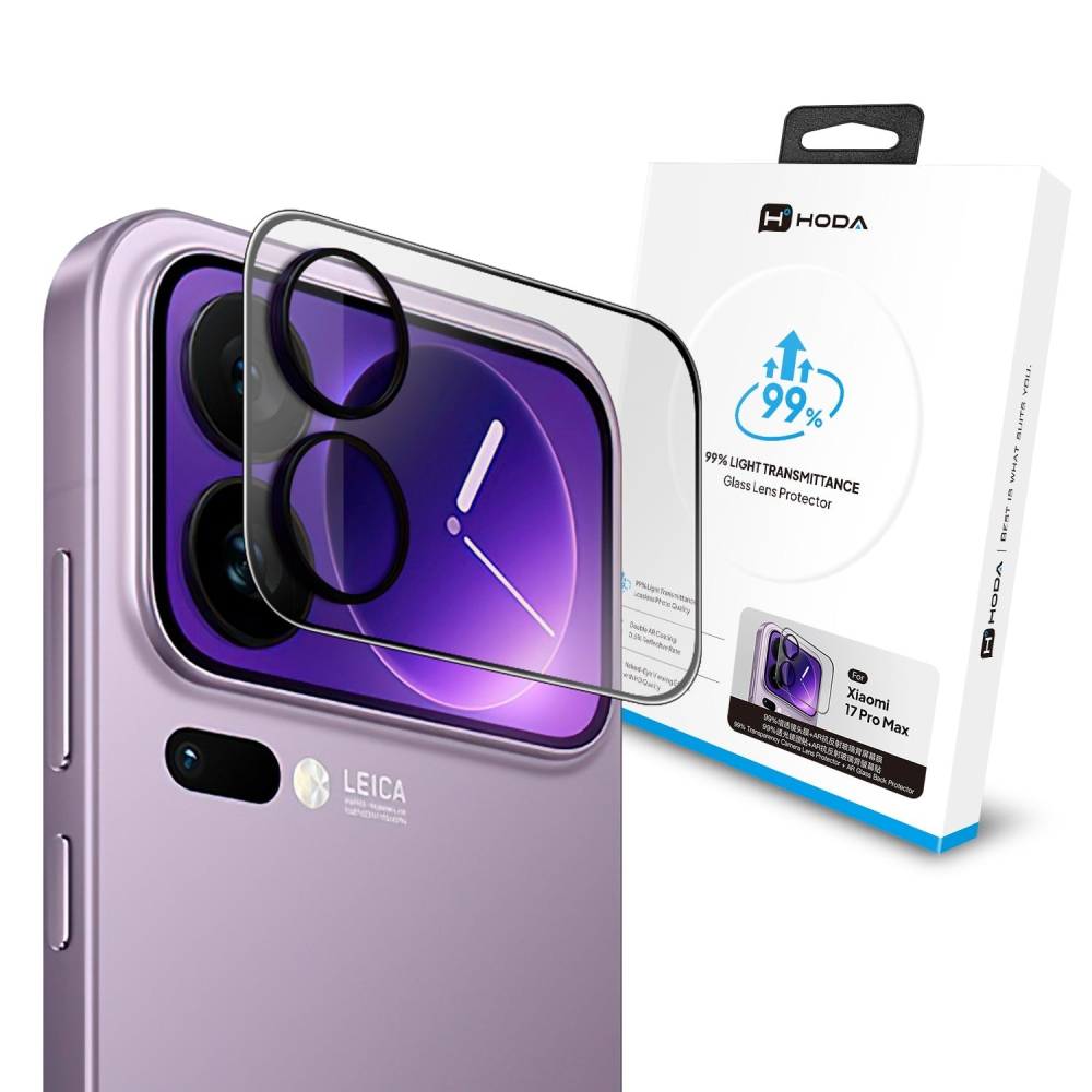 HODA 鏡頭貼 AR 抗反射 螢幕貼 9H 玻璃貼 小米  Xiaomi 17 Pro Max-細節圖3