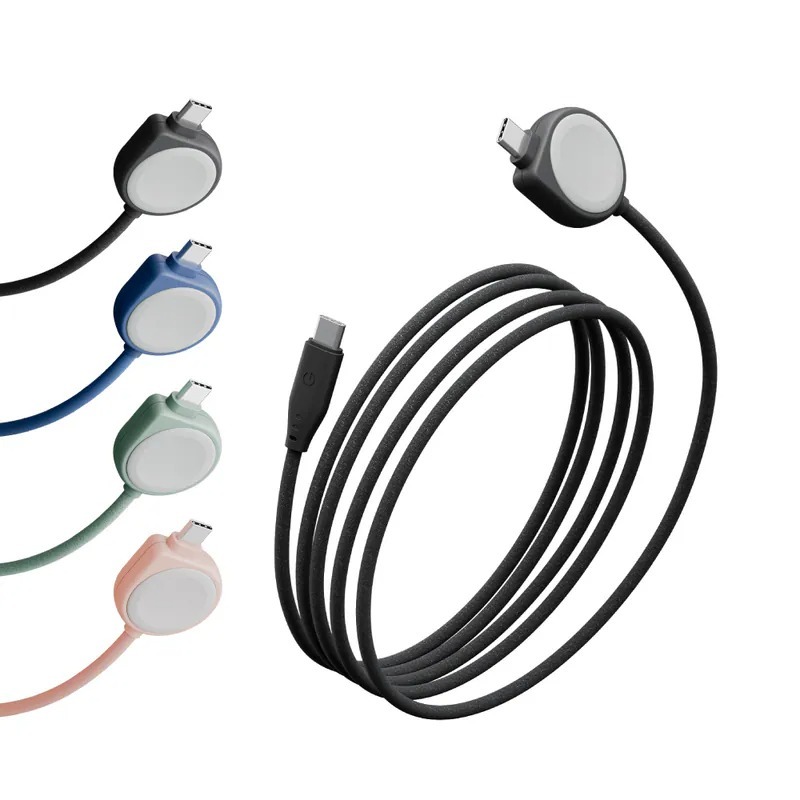 ENERGEA Flow Duo C to C 60W 二合一 手錶 Apple Watch ultra 2 3 充電器-細節圖2