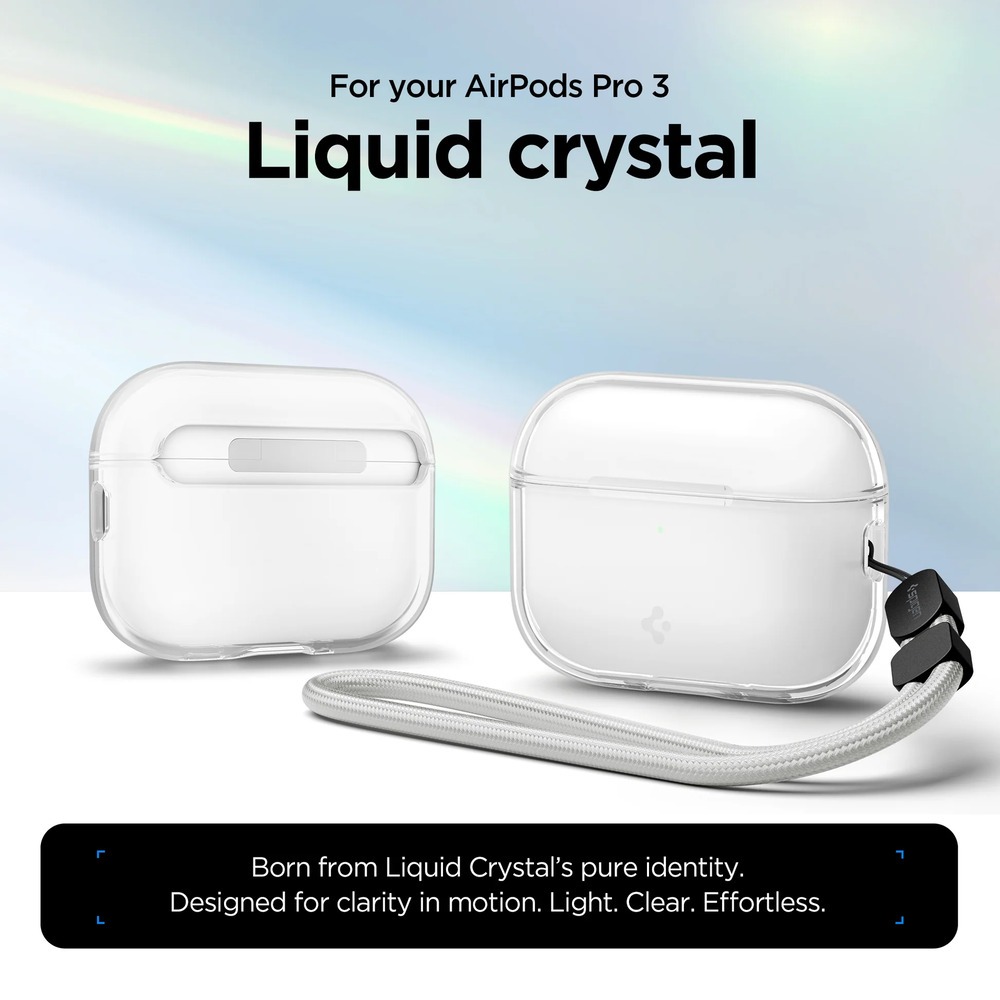 Spigen Liquid Crystal 晶透 防摔殼 保護殼 耳機殼 Airpods Pro 3-細節圖3
