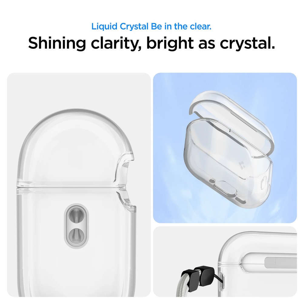 Spigen Liquid Crystal 晶透 防摔殼 保護殼 耳機殼 Airpods Pro 3-細節圖4