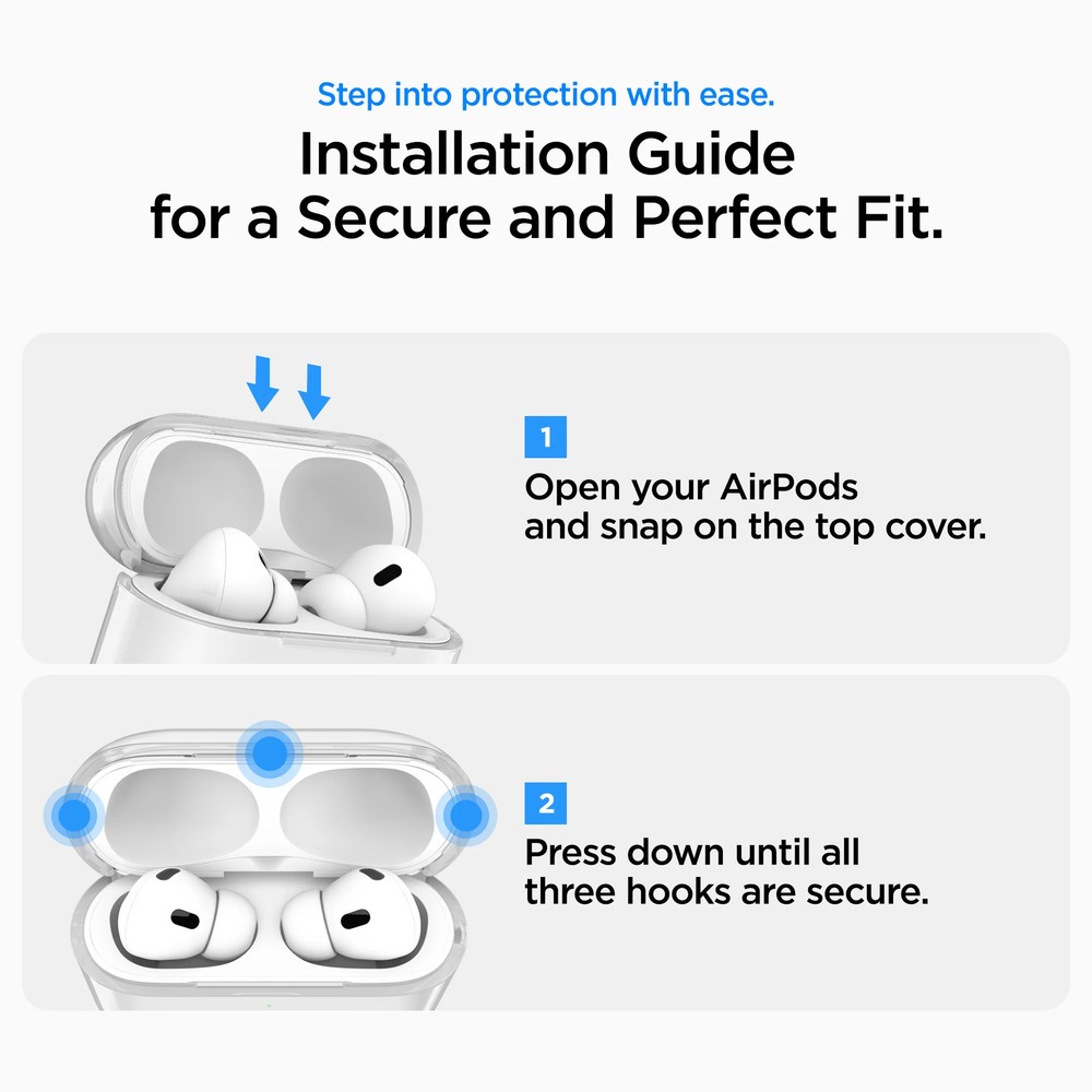 Spigen Liquid Crystal 晶透 防摔殼 保護殼 耳機殼 Airpods Pro 3-細節圖5