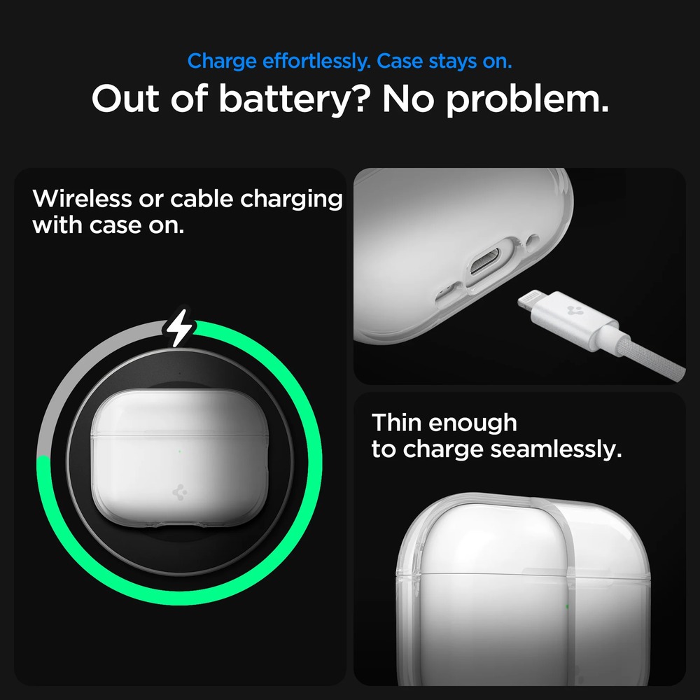 Spigen Liquid Crystal 晶透 防摔殼 保護殼 耳機殼 Airpods Pro 3-細節圖8