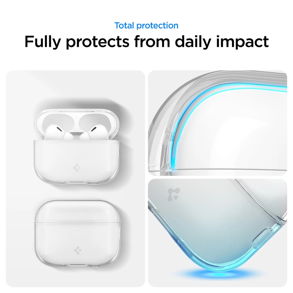 Spigen Liquid Crystal 晶透 防摔殼 保護殼 耳機殼 Airpods Pro 3-細節圖9