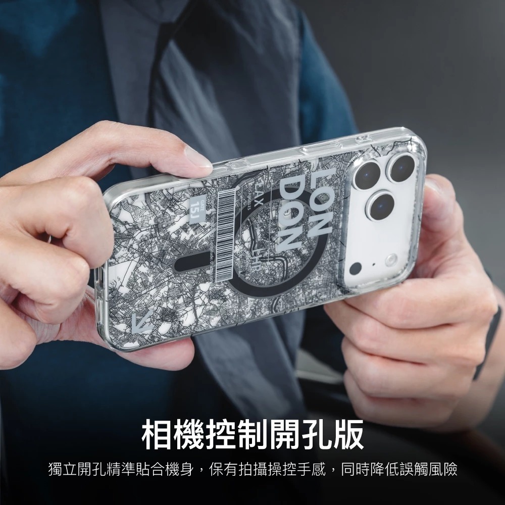 MAGEASY Urban M 獨家 3D 視覺 10英尺 防摔殼 手機殼 iPhone 17 Pro Max-細節圖6