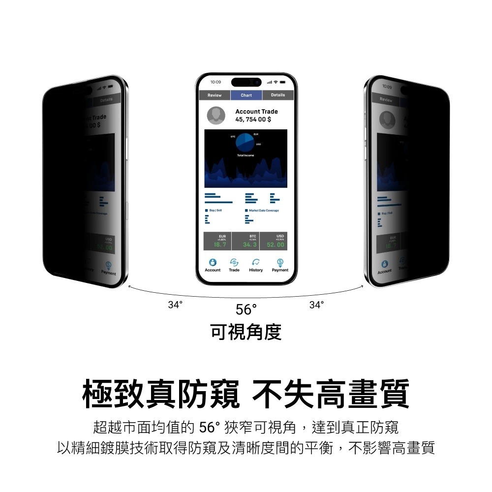 MAGEASY 防窺 9h 鋼化 玻璃 保護膜 保護貼 手機保護貼 iPhone 17 Air Pro Max-細節圖3