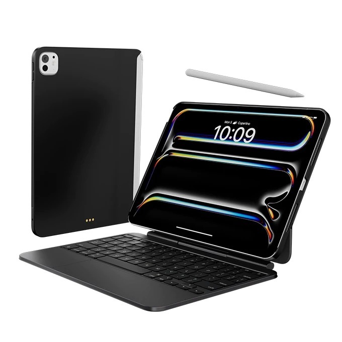 MAGEASY 無筆槽款 支援 磁吸置筆 保護殼 巧控鍵盤 iPad Air Pro M5 11寸 13寸-細節圖2