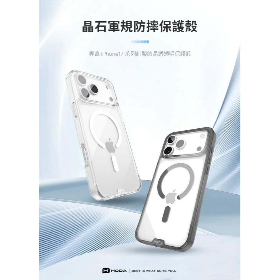 HODA MagSafe 晶石 玻璃 軍規 相機按鍵 防摔殼 保護殼 iPhone 17 Pro Max-細節圖4