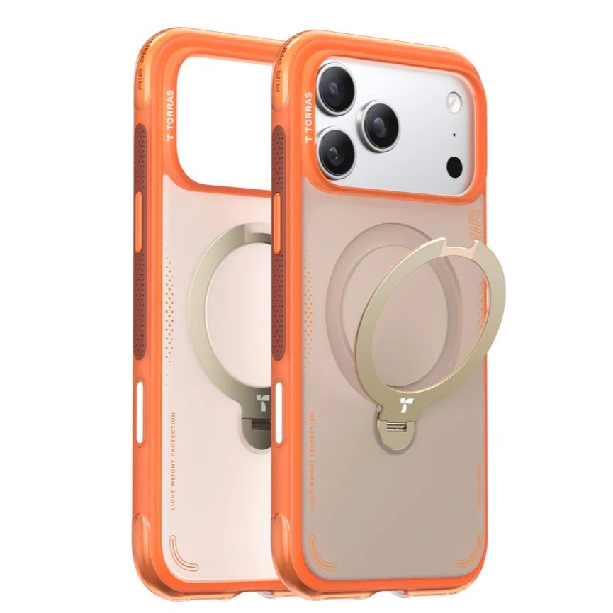 TORRAS 相機按鍵 旋轉支架 氣囊 防摔殼 手機殼 iPhone 17 Pro Max-規格圖11