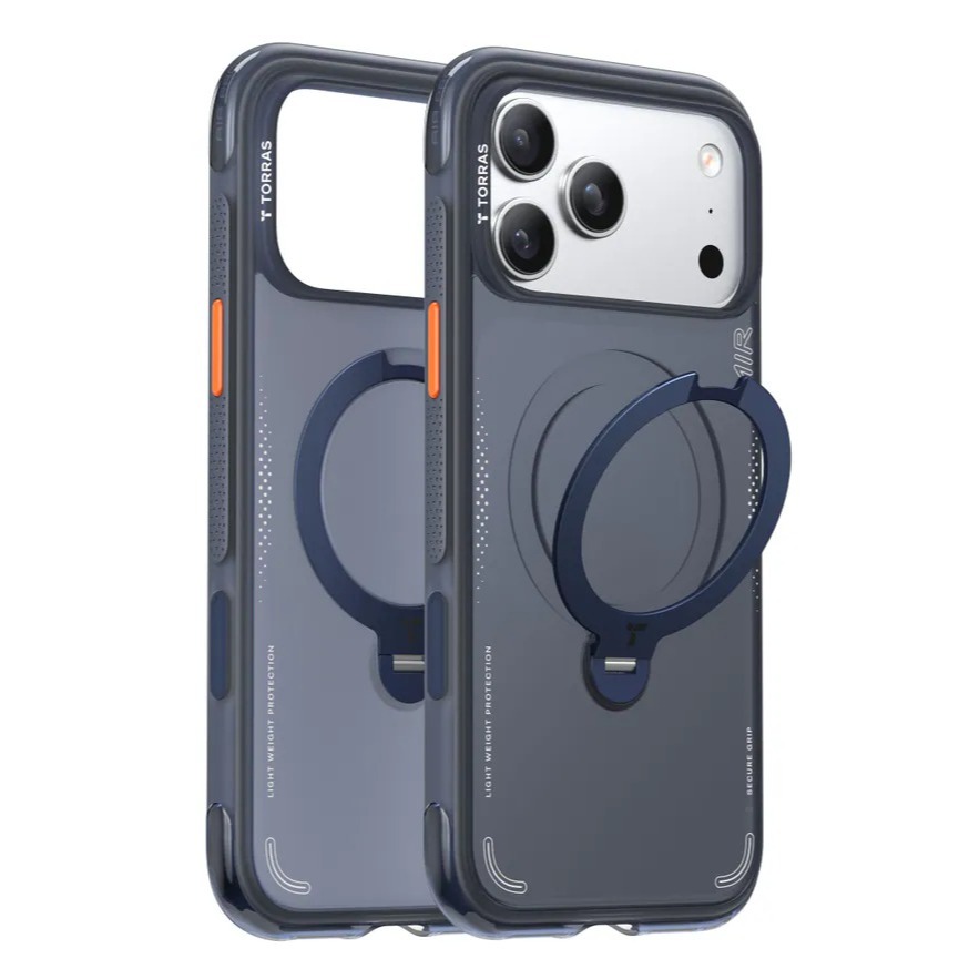 TORRAS 相機按鍵 旋轉支架 氣囊 防摔殼 手機殼 iPhone 17 Pro Max-規格圖11