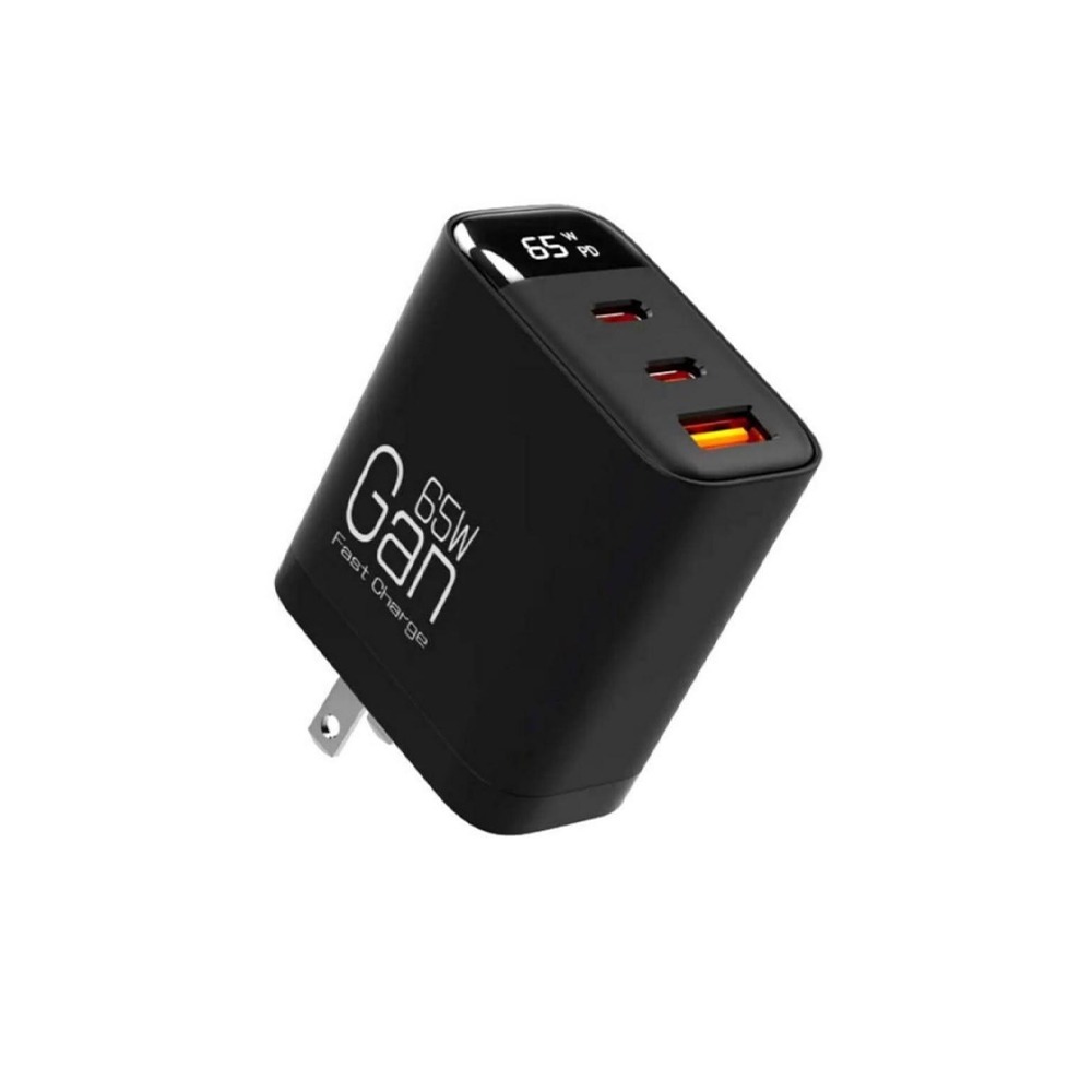 POK GAN 氮化鎵 3孔 PD 65W 快充 數位顯示 智慧控溫 適 iphone 17 16 15 14-細節圖2