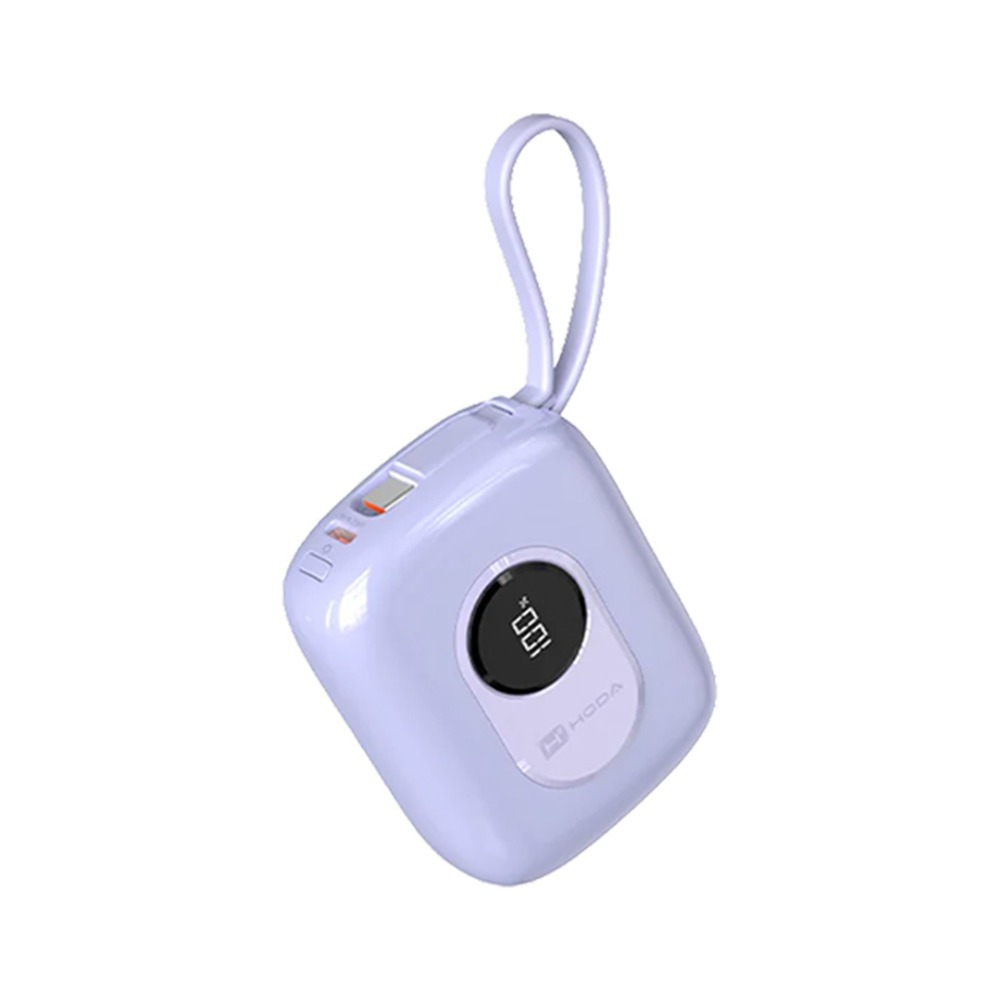 HODA PD 10000mAh 數顯 USB C 雙線  掛繩 行動電源 iPhone 17 16 15 14 13-規格圖11