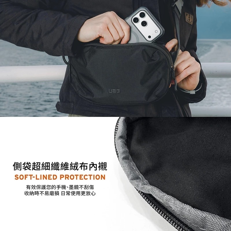 UAG 輕量 潮流 斜背包 1L 側背包 單肩包 腰包 隨行包-細節圖6