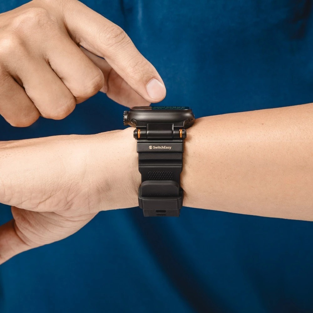 SwitchEasy Rugged 矽膠 錶帶 Apple Watch Ultra 3 S11 45 46 49 mm-細節圖9