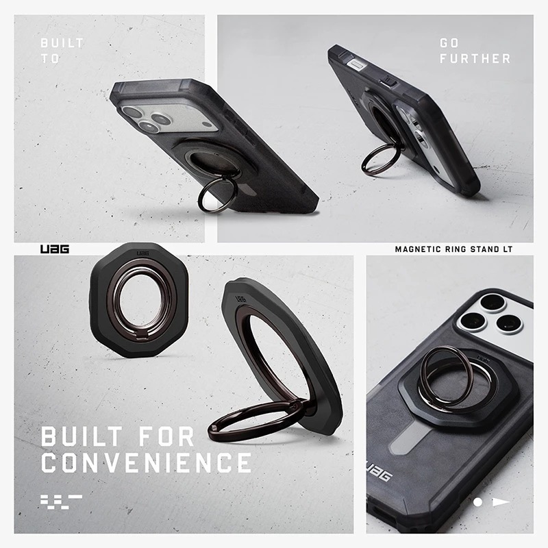 UAG 磁吸 指環 折疊 支架 指環扣 MagSafe 手機 支架 多角度 金屬 iphone 17 16 15 14-細節圖4