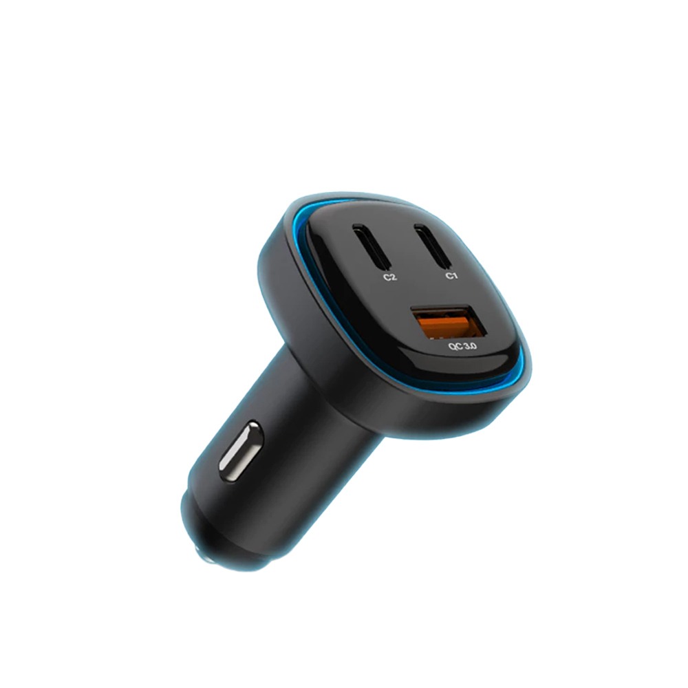 POLYWELL 66W 車用 快速 充電器 Type-C USB-Ａ PD QC 快充 BSMI認證-細節圖2