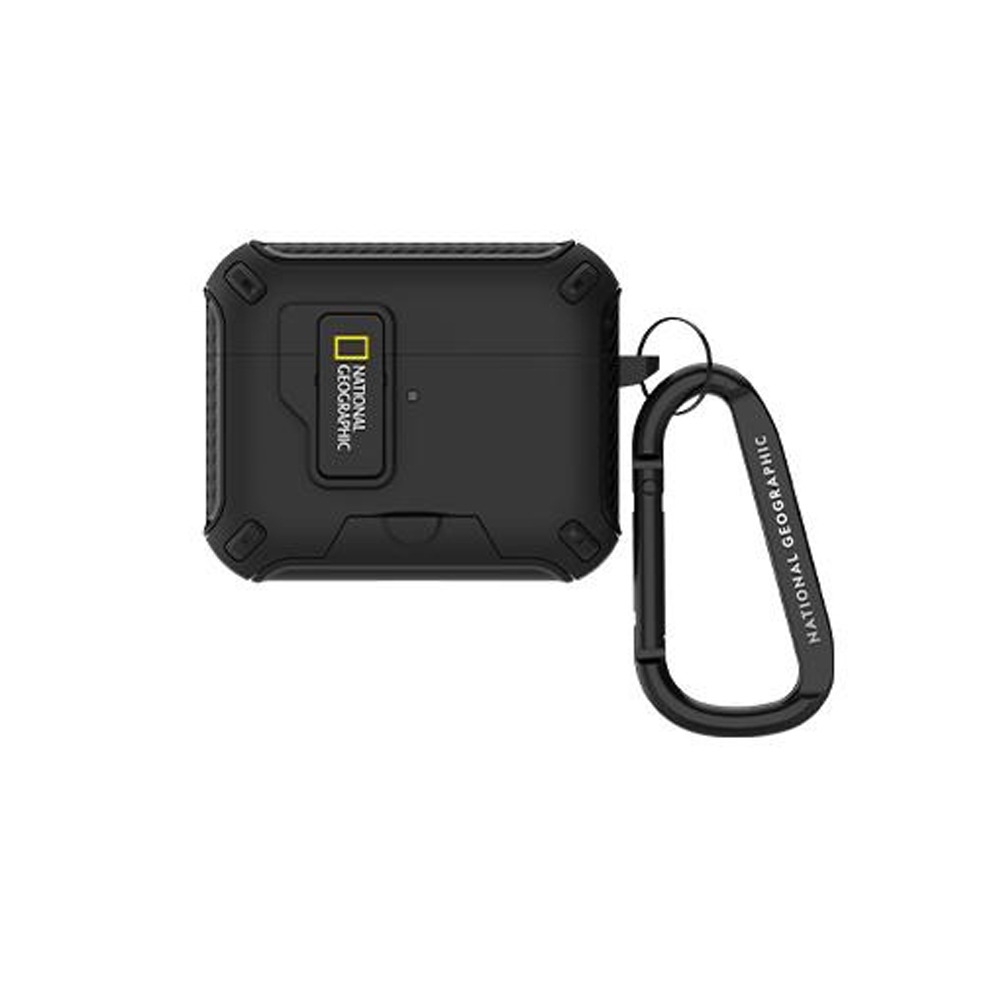 國家地理 Rugged Bumper 自動開蓋 磁吸 支架 保護殼 耳機殼 適 AirPods Pro 3-規格圖11