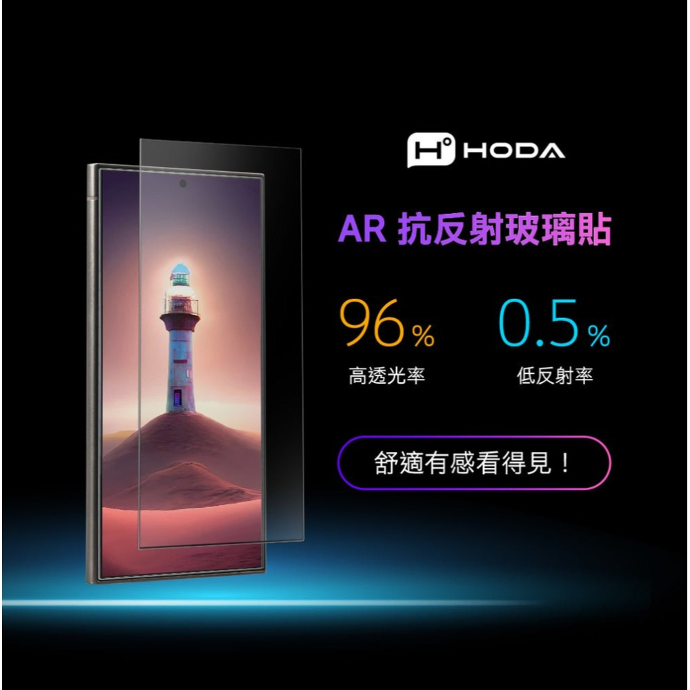 HODA AR 抗反射 微米 9H 霧面 防指紋 玻璃貼 附太空艙 貼膜神器 Samsung S26 Ultra-細節圖9