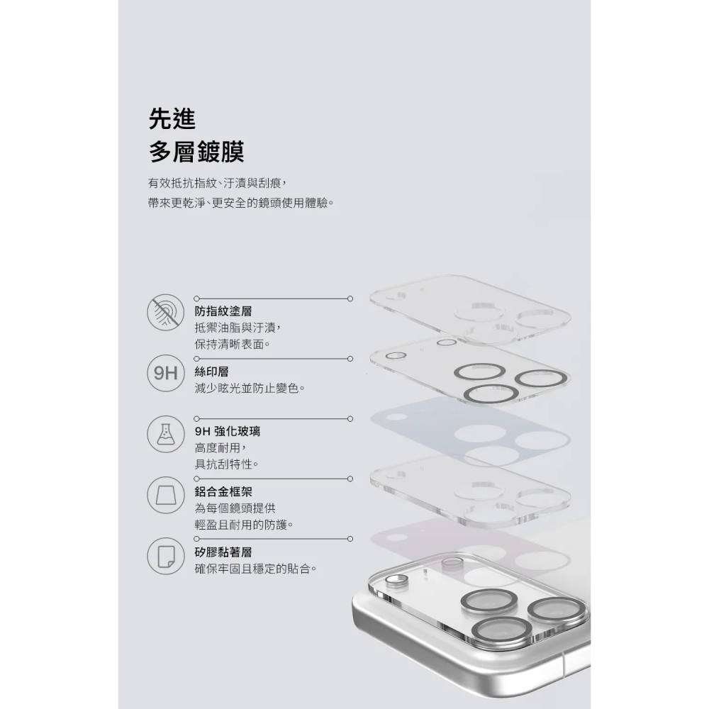 PLES 隱形貼 鏡頭貼 透明 9H 玻璃貼 Galaxy S26 Ultra-細節圖8