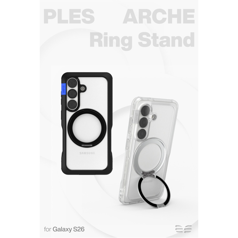 PLES Arche 磁吸 手機殼 氣墊 支架殼 防摔殼 保護殼 Galaxy S26 Plus Ultra-細節圖3