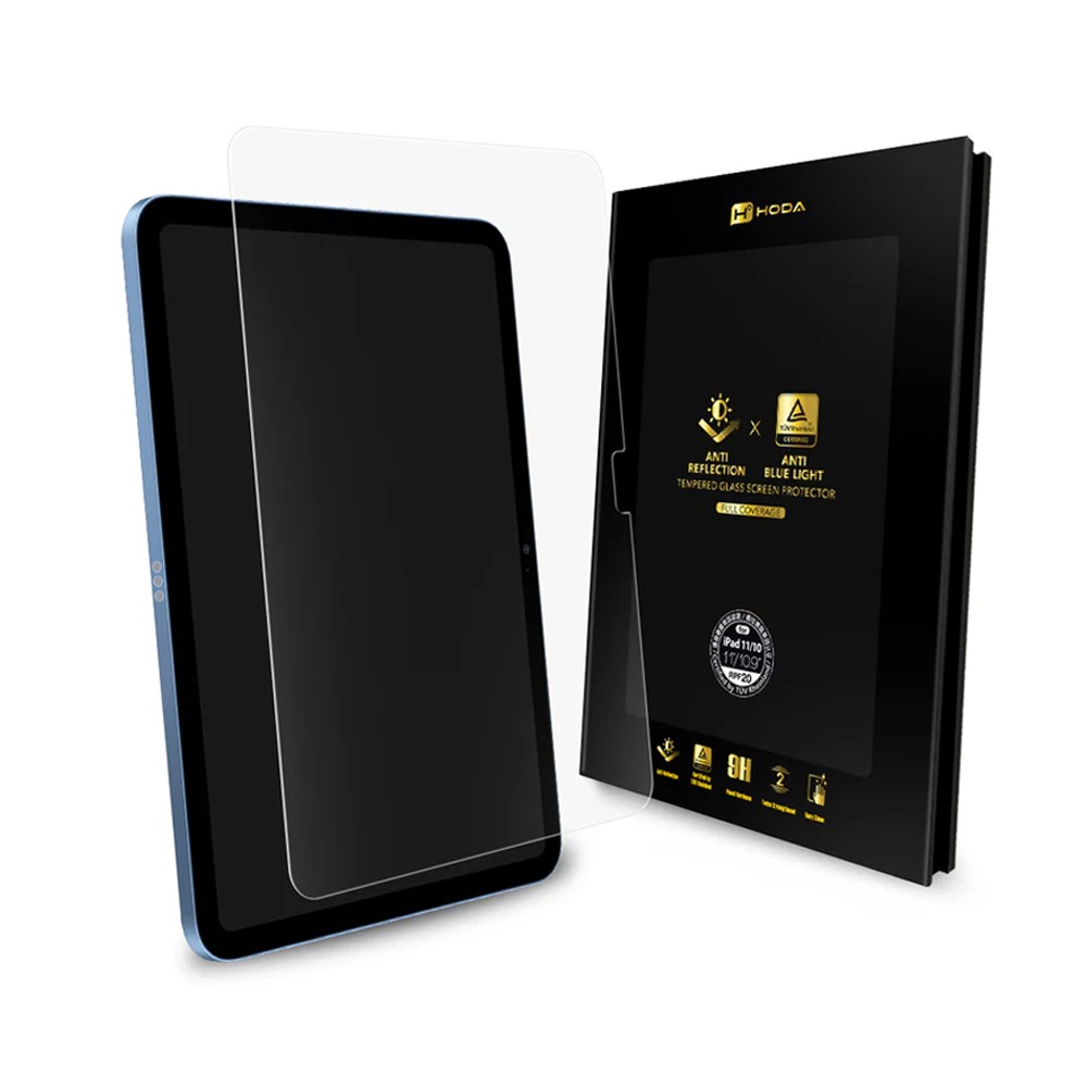 HODA AR 抗反射 抗藍光 9H 玻璃貼  保護貼 iPad A16 11吋 10.9吋-細節圖3