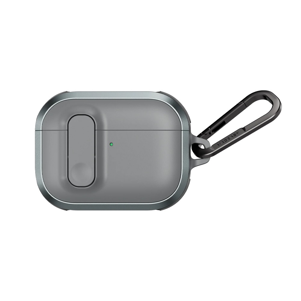 MAGEASY 抗衝擊 磁扣 登山扣 耳機殼 保護殼 防摔殼 航太合金 適用 AirPods Pro 3-規格圖8