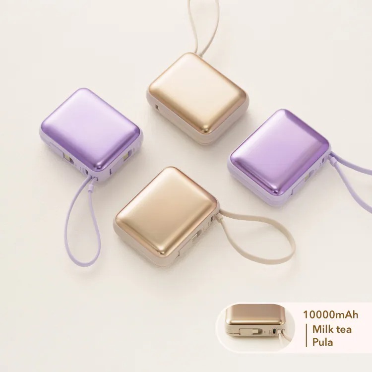 Solide 迷你 雙充頭 10000mAh 行動電源 Bubble Gum 泡泡糖 適用 iphone 17 16-細節圖6