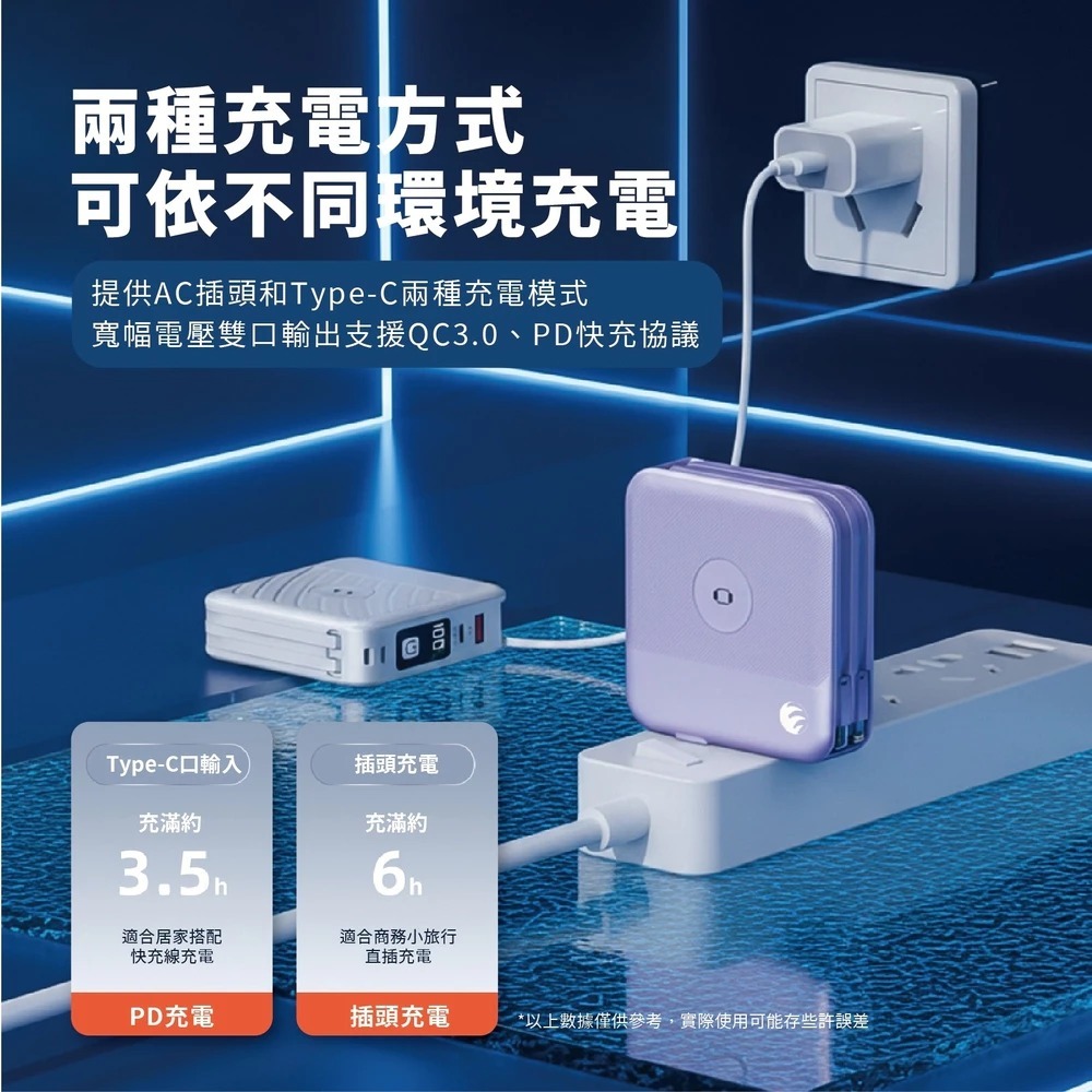 Oweida 方舟 多功能 行動電源 固態 電芯 無線充 行充 10000mAh 適用 iphone 17 16 15-細節圖8